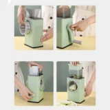 Vegetable Shredder Round Mandoline Slicer-4