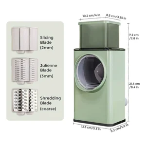Vegetable Shredder Round Mandoline Slicer-2