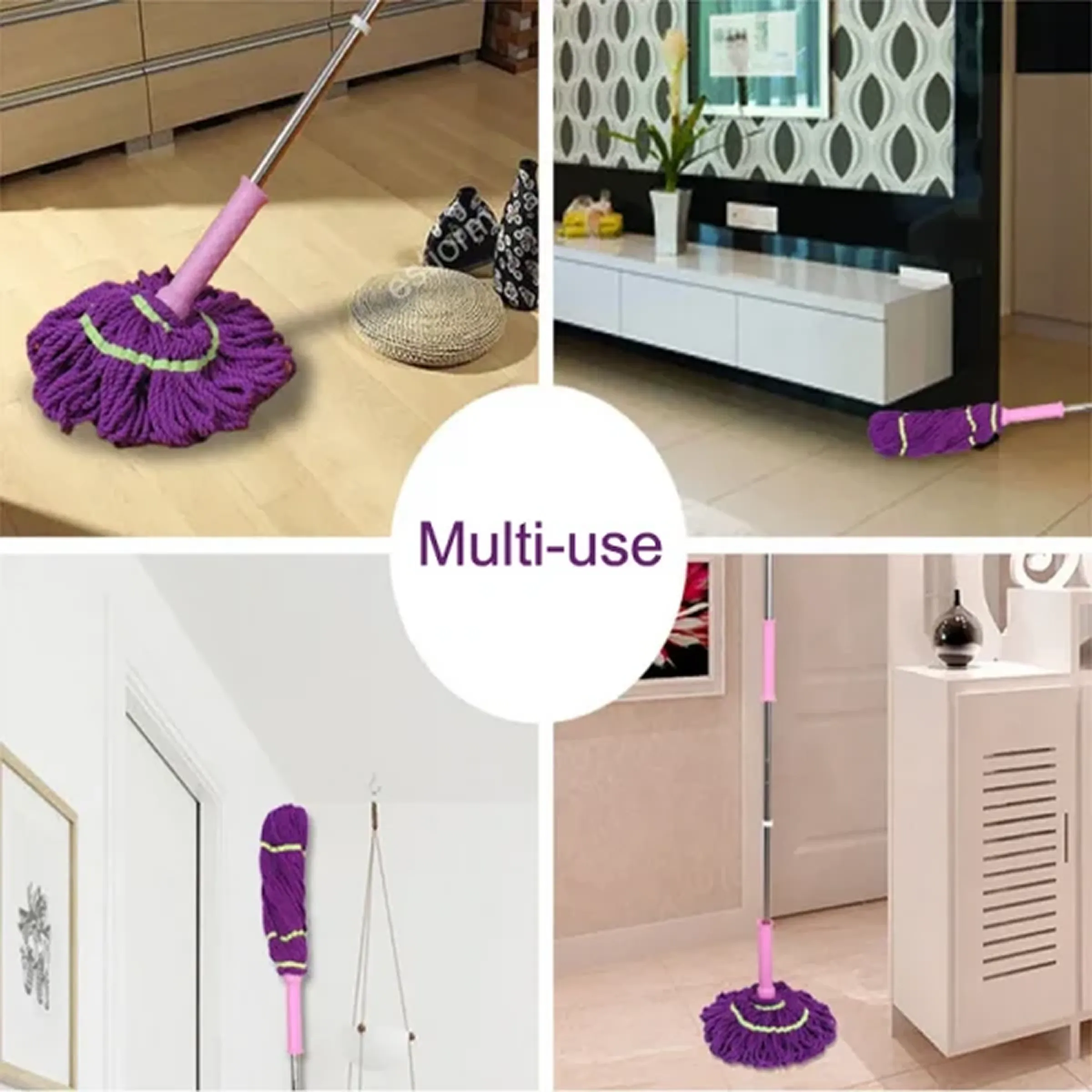 Self-Wringing Twist Mops for Floor Cleaning-4